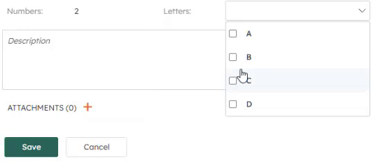 Select custom-field values directly on a task.